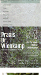 Mobile Screenshot of dr-wienkamp.de